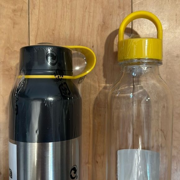 Insulated Travel Mug 22 Oz & Glass Water Bottle - Picture 8 of 12